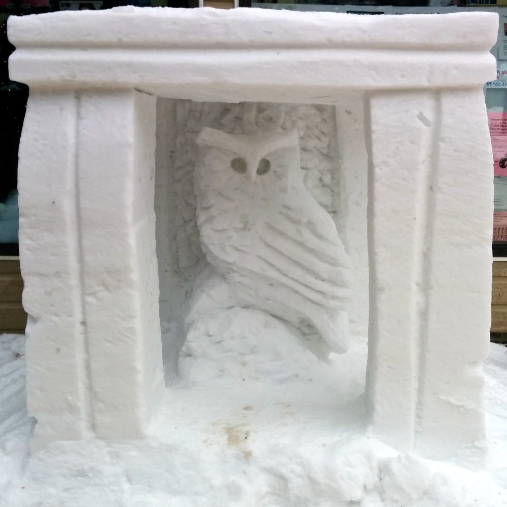 Snow owl